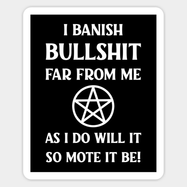 Cheeky Witch® Banishing Spell Magnet by Cheeky Witch