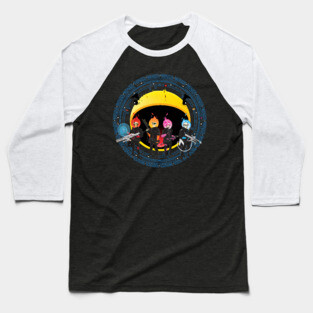 Pacman Ghosts Baseball T-Shirt