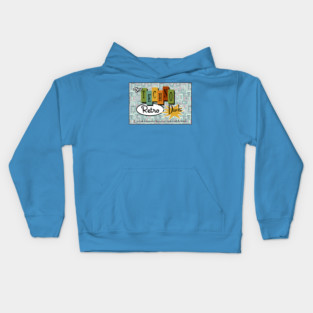 TechnoRetro Dads Logo Kids Hoodie