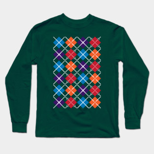 TMNT Argyle Long Sleeve T-Shirt