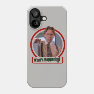 What's Happening Office Space design Phone Case