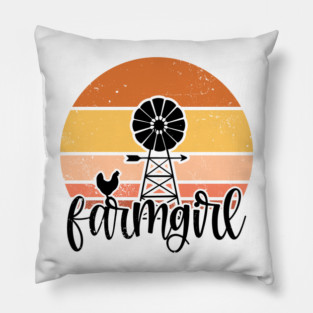 Farm Girl Pillow