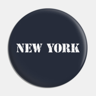 NEW YORK Pin