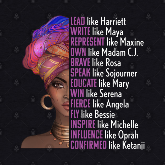 Women of Black History, Legends, Powerful Black Women, Black History by UrbanLifeApparel