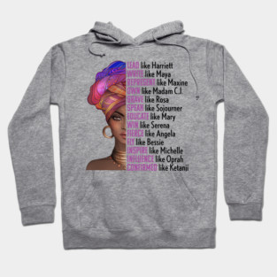 Women of Black History, Legends, Powerful Black Women, Black History, Phenomenal Black Women Hoodie