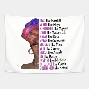 Women of Black History, Legends, Powerful Black Women, Black History, Phenomenal Black Women Tapestry