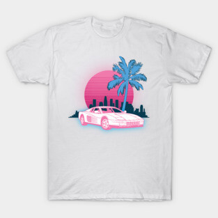 Miami Vice Testarossa T-Shirt