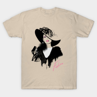 Eyelashes Fashion Diva T-Shirt T-Shirt