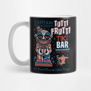 Tutti Frutti Tiki Bar - Creepy Cute Clown - Hawaii Surf Vacation Mug