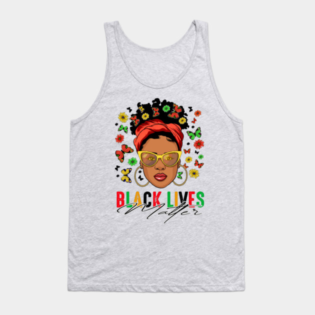 Black Woman, Black Lives Matter, Black Girl, Black Girl Magic Tank Top by UrbanLifeApparel