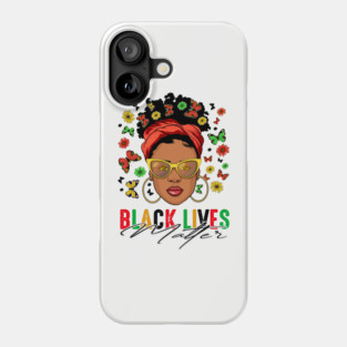 Black Woman, Black Lives Matter, Black Girl, Black Girl Magic Phone Case