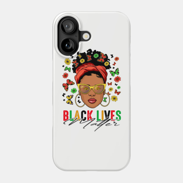 Black Woman, Black Lives Matter, Black Girl, Black Girl Magic Phone Case by UrbanLifeApparel