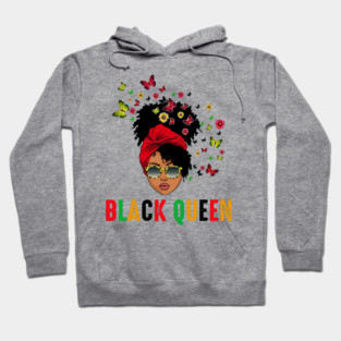 Black Queen, Melanin Queen, Black Girl Magic Hoodie