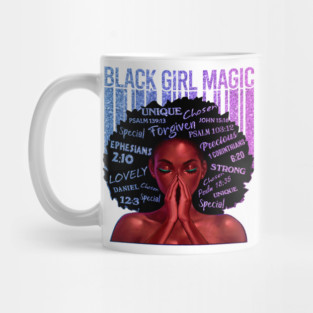 Black Girl Magic, Melanin, Black Women, Black Mom Mug