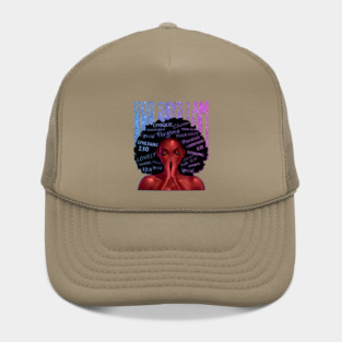 God Says I AM, Black Queen, Black Girl Magic, Melanin, Black Women, Black Mom Hat