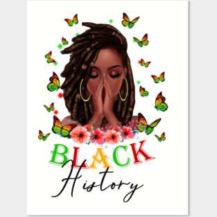 Black History, Black Girl Magic, Black Women, Black Queen Posters and Art