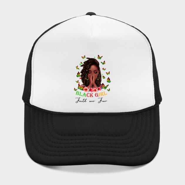 Black Girl, Faith Over Fear, Black Girl Magic by UrbanLifeApparel