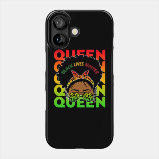 Black Lives Matter, Black Girl Magic, Black Queen, Black Women Phone Case