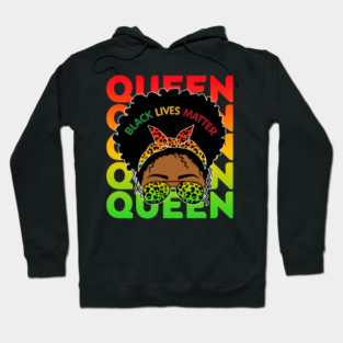 Black Lives Matter, Black Girl Magic, Black Queen, Black Women Hoodie