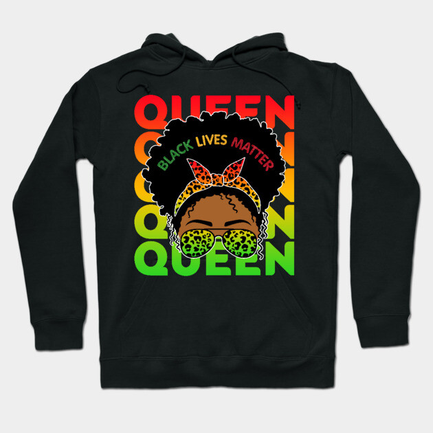 Black Lives Matter, Black Girl Magic, Black Queen, Black Women Hoodie by UrbanLifeApparel