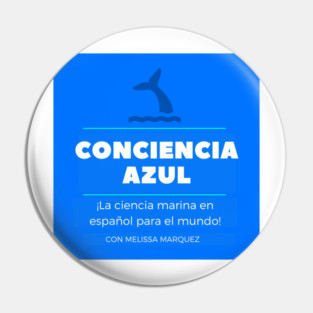 ConCiencia Azul Podcast Pin
