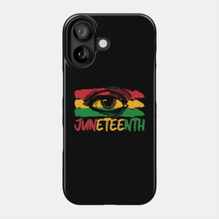 Juneteenth, Third Eye, Black Lives Matter, Black History Phone Case