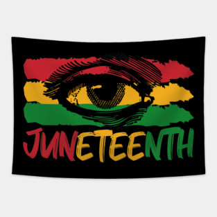 Juneteenth, Third Eye, Black Lives Matter, Black History Tapestry