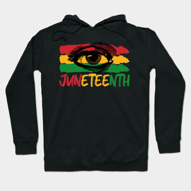 Juneteenth, Third Eye, Black Lives Matter, Black History Hoodie by UrbanLifeApparel