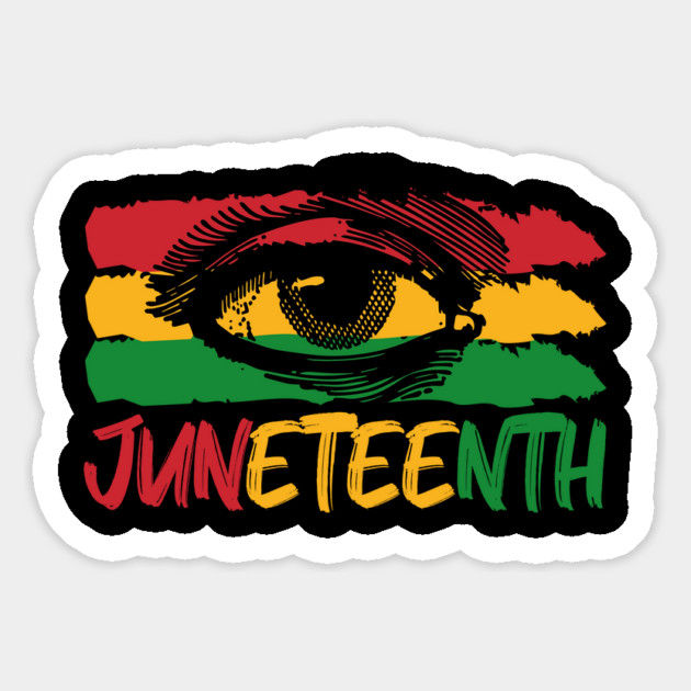 Juneteenth, Third Eye, Black Lives Matter, Black History Magnet by UrbanLifeApparel
