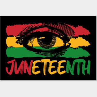 Juneteenth, Third Eye, Black Lives Matter, Black History Posters and Art