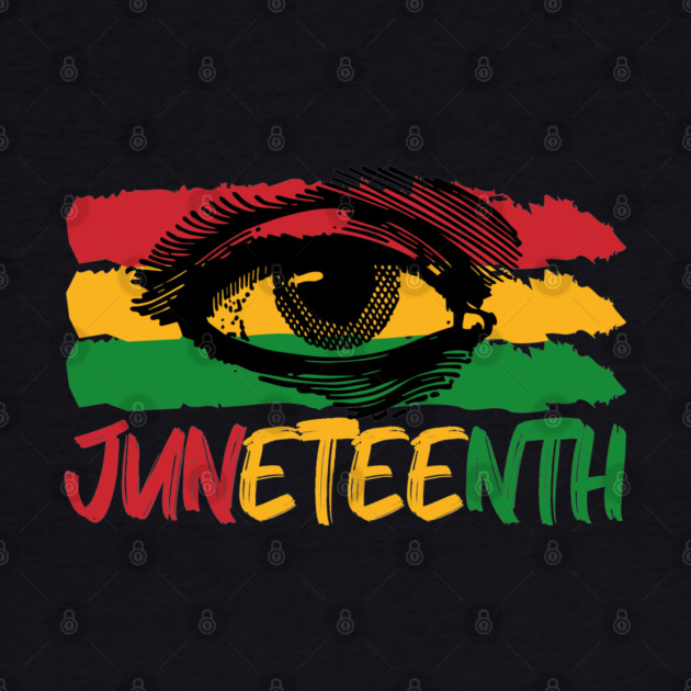 Juneteenth, Third Eye, Black Lives Matter, Black History by UrbanLifeApparel