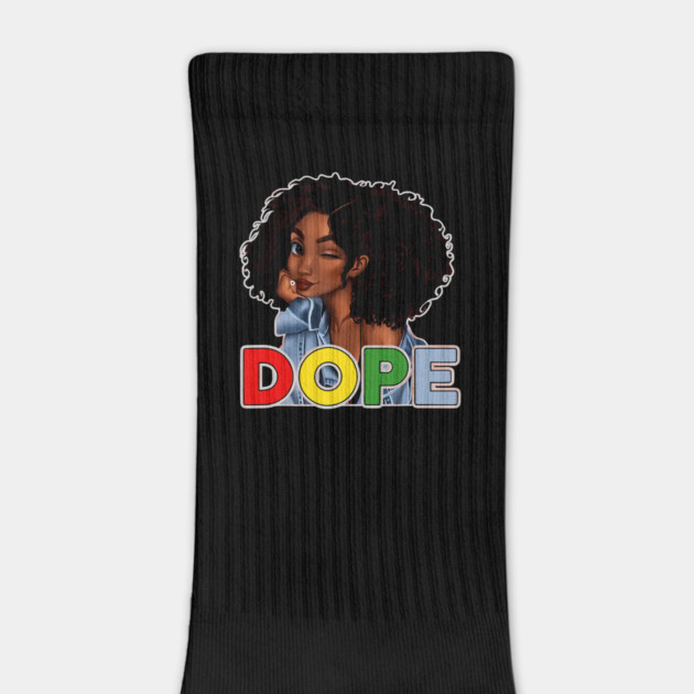Unapologetically Dope, Black, Afro, Black History, Juneteenth, Black Woman by UrbanLifeApparel