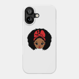 Pretty Black Girl, Black Girl Magic Phone Case