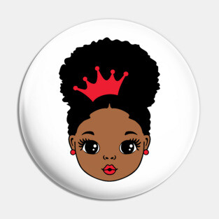 Pretty Black Girl, Black Girl Magic, black princess, black queen, Crown Pin