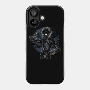 Gas Mask Scissorhands Phone Case