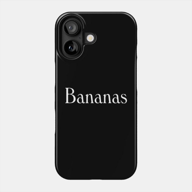Bananas 1971 Phone Case by The Daily Ghost