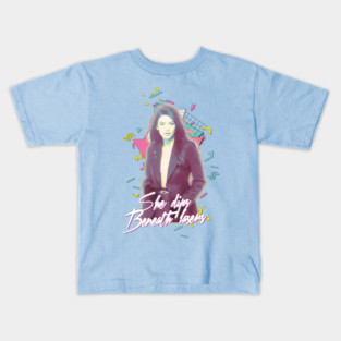 She dips beneath lasers Kids T-Shirt