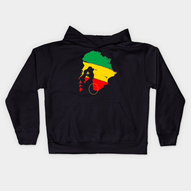 Black Woman, Africa, Black Queen, Black Girl Magic, Juneteenth Kids Hoodie by UrbanLifeApparel