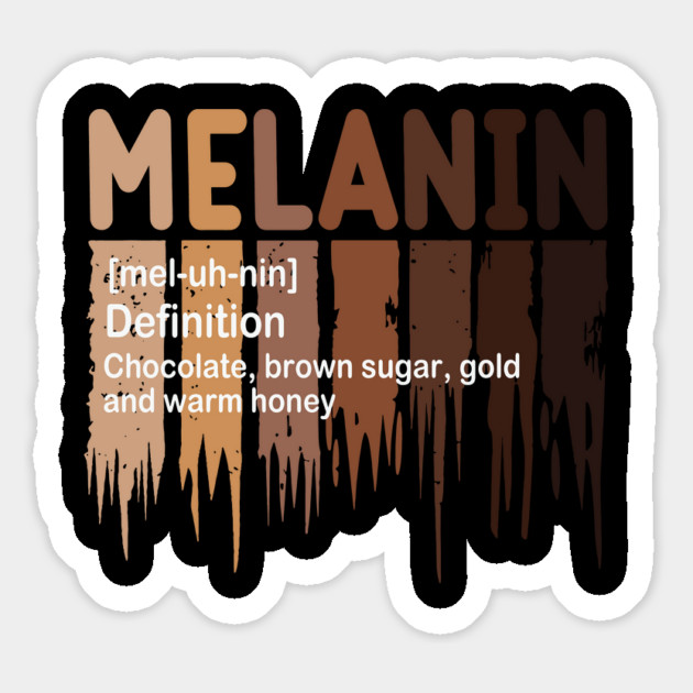 Melanin Definition, Black History, Black lives Matter Magnet by UrbanLifeApparel