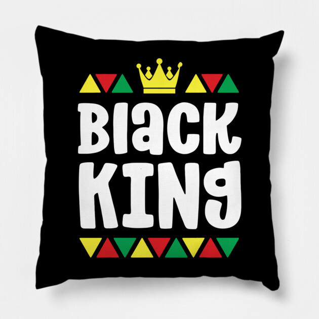 Black King, Black Man, Black Lives matter Pillow by UrbanLifeApparel