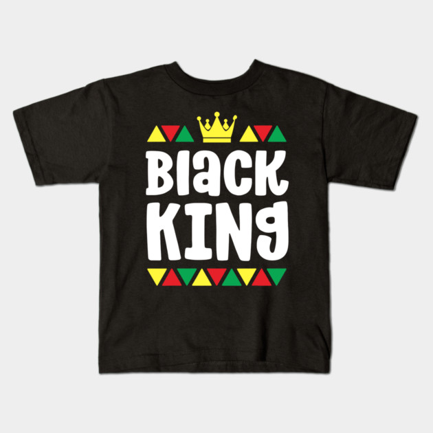 Black King, Black Man, Black Lives matter Kids T-Shirt by UrbanLifeApparel