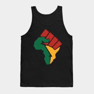 Black Power, Black Fist, Africa Fist, Black Lives Matter Tank Top