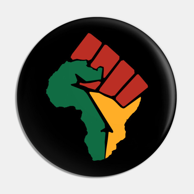 Black Power, Black Fist, Africa Fist, Black Lives Matter Pin by UrbanLifeApparel