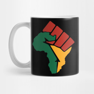 Black Power, Black Fist, Africa Fist, Black Lives Matter Mug