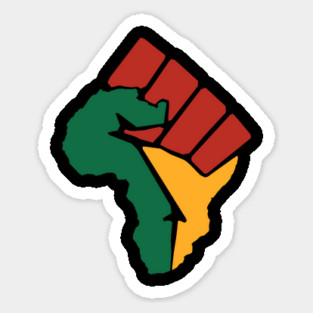 Black Power, Black Fist, Africa Fist, Black Lives Matter Magnet