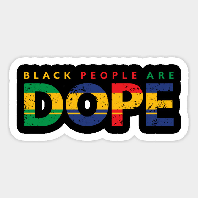 Black People Are Dope, Black power, Black Lives Matter Magnet by UrbanLifeApparel