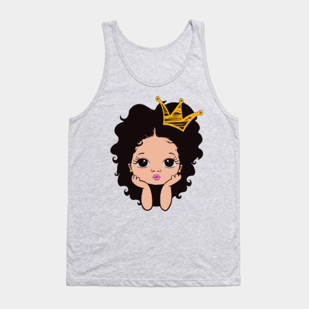 Pretty Black Girl, Black Girl Magic, Black Daughter Tank Top by UrbanLifeApparel