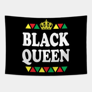 Black Queen, Black Women, Black Girl Magic Tapestry