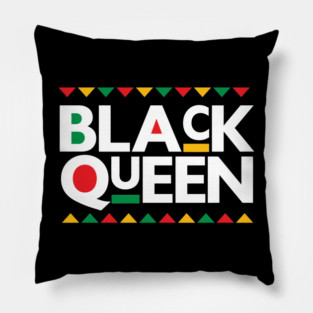 Black Queen, Black Women, Black Girl Magic, Afrocentric Pillow