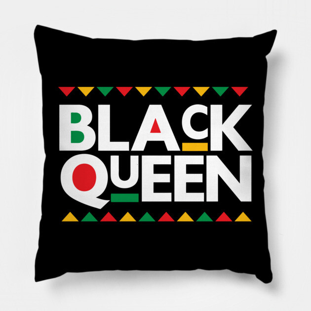 Black Queen, Black Women, Black Girl Magic, Afrocentric Pillow by UrbanLifeApparel